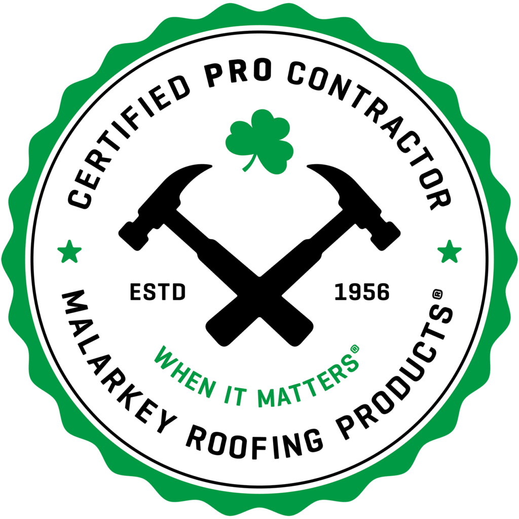 Malarkey Badge | Stig's Roofing